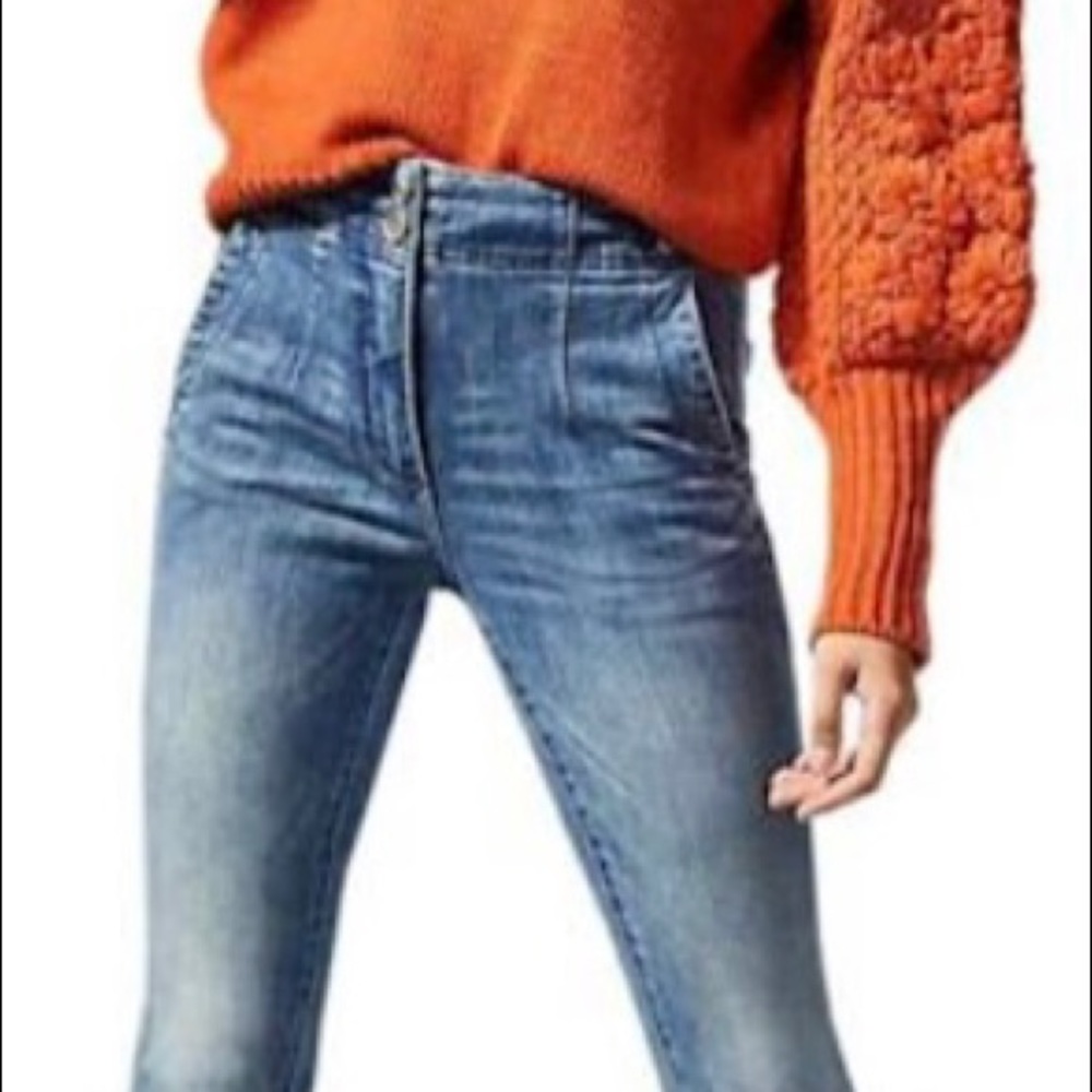 New Anthropologie Pilcro High-Rise Slim Jeans 25